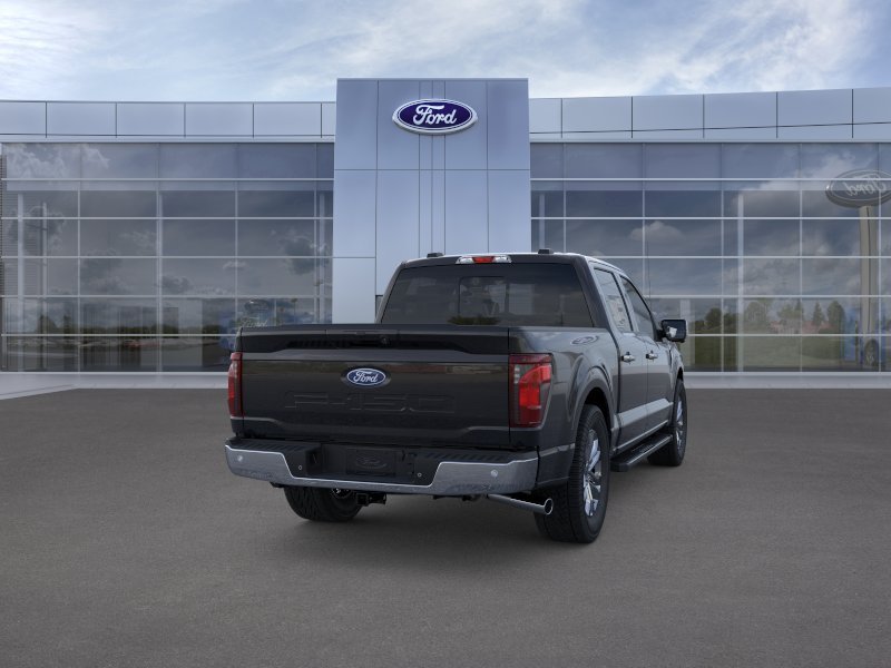 New 2026 Agate Black Metallic Ford XLT image 8