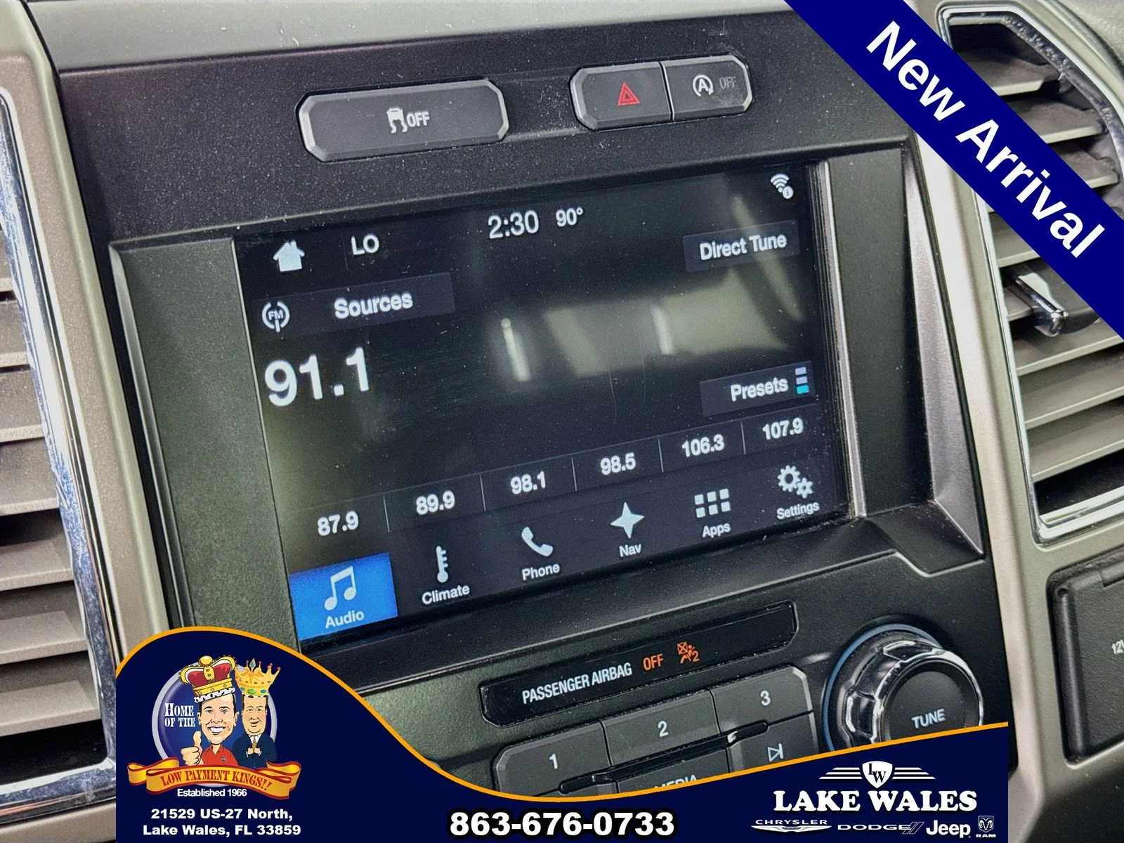 Certified Used 2016 Blue Ford Lariat image 15