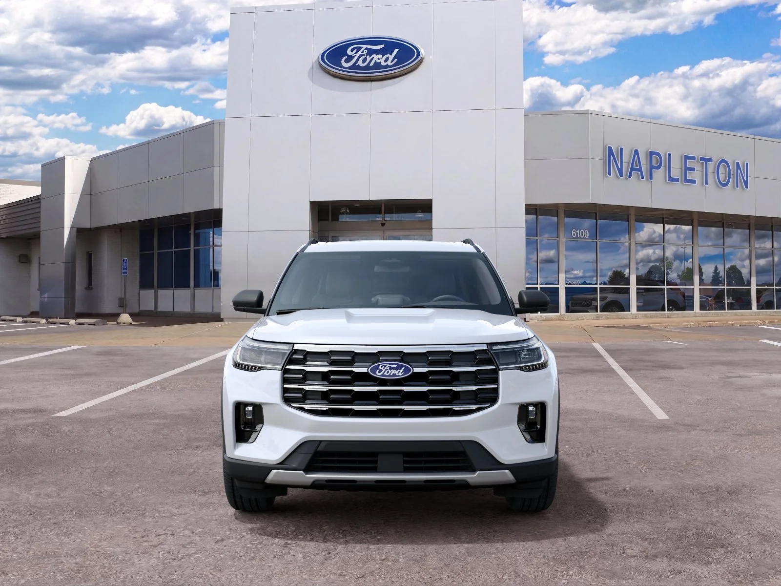 New 2027 Star White Metallic Tri-Coat Ford Active image 3