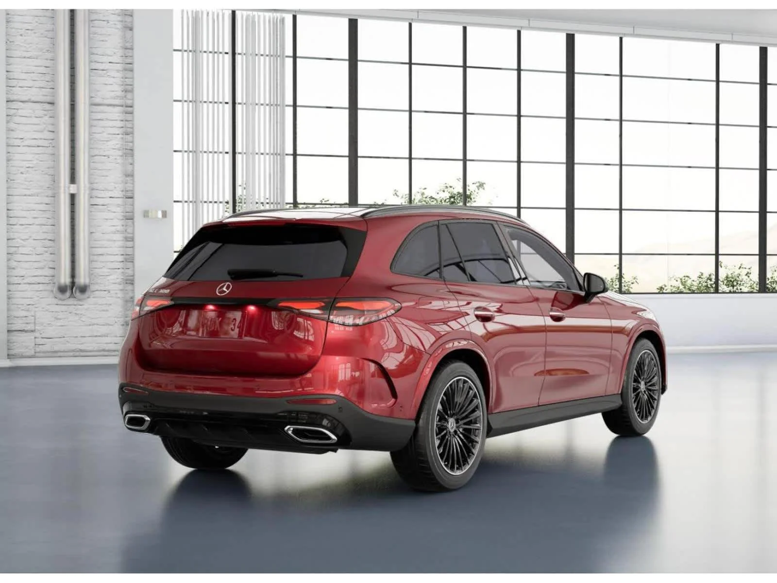New 2026 MANUFAKTUR Patagonia Red Metallic Mercedes-Benz GLC 300 image 21