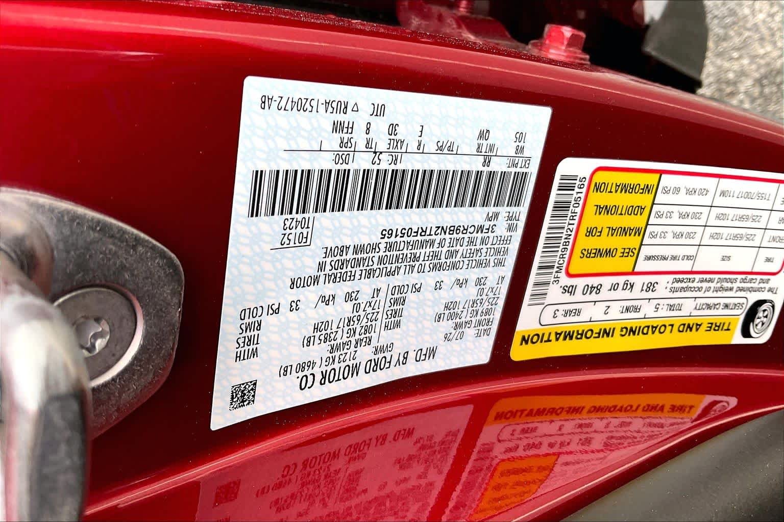New 2026 Ruby Red Metallic Tinted Clearcoat Ford Big Bend® image 18