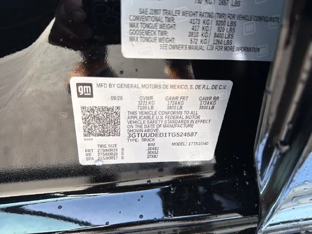 New 2026 Sterling Metallic GMC SLT image 33
