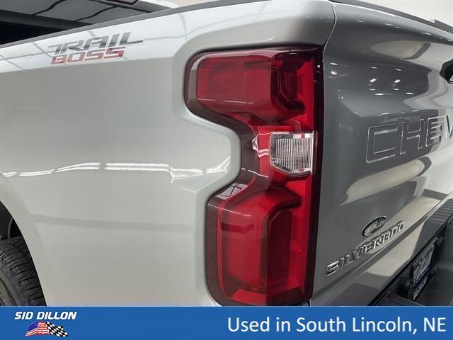 Used 2020 Silver Ice Metallic Chevrolet Custom Trail Boss image 22