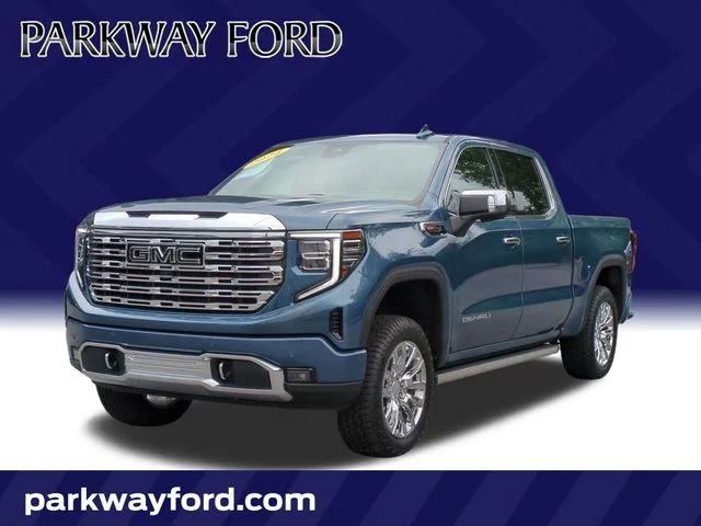 Used 2024 Blue GMC Denali image 1