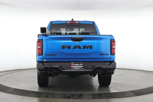 New 2026 Hydro Blue Pearl-Coat Exterior Paint RAM Laramie image 11