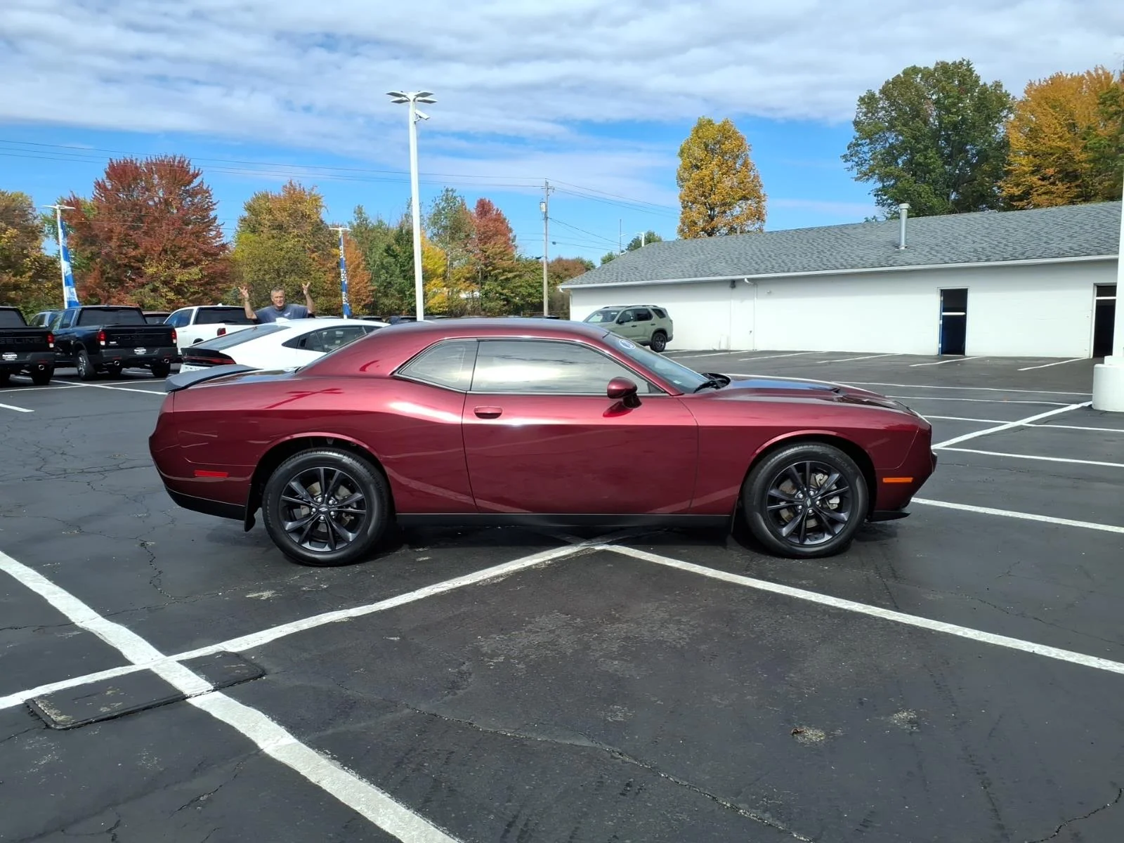 Used 2021 Red Dodge SXT image 2