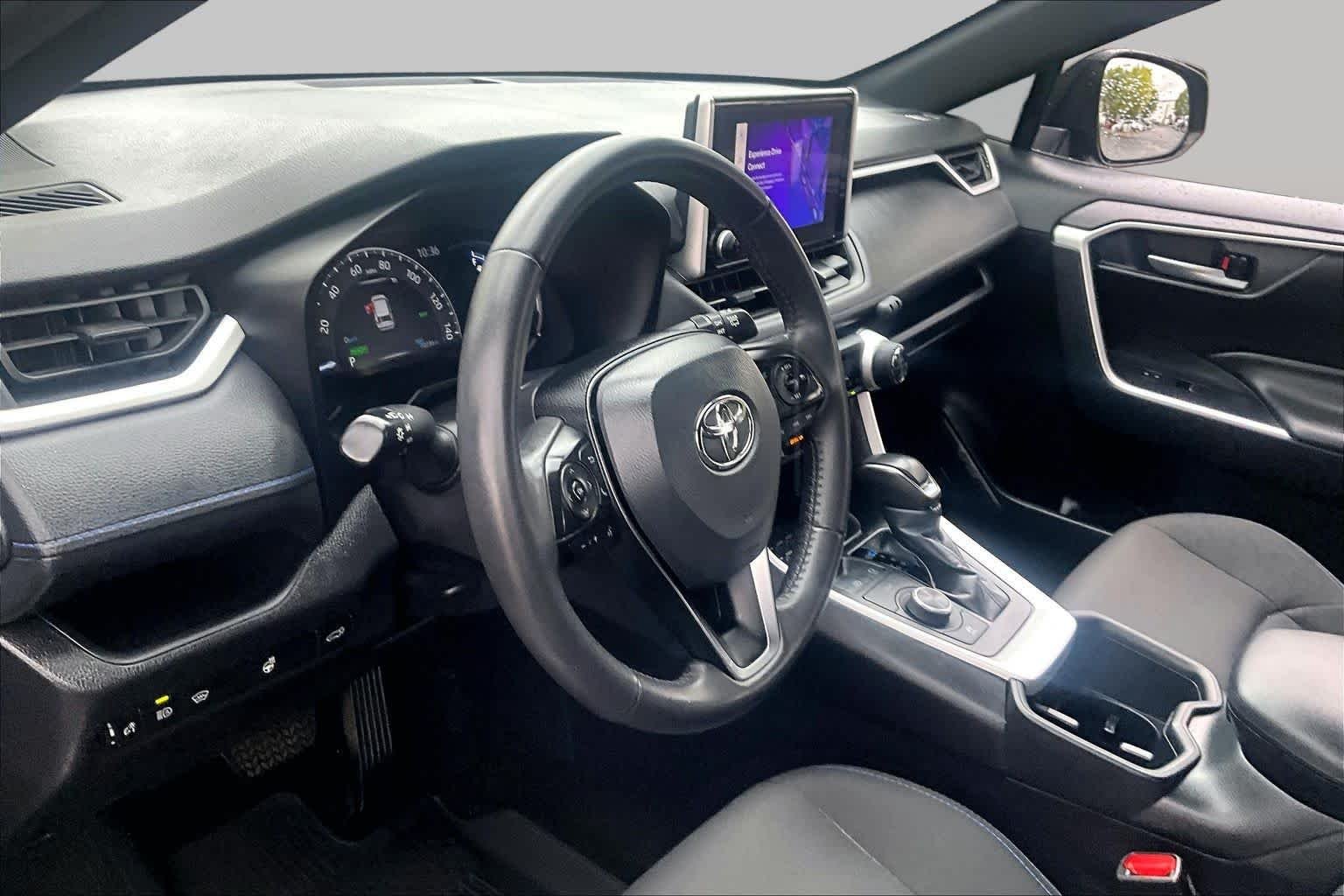 Used 2025 Midnight Black Metallic Toyota Hybrid SE image 15