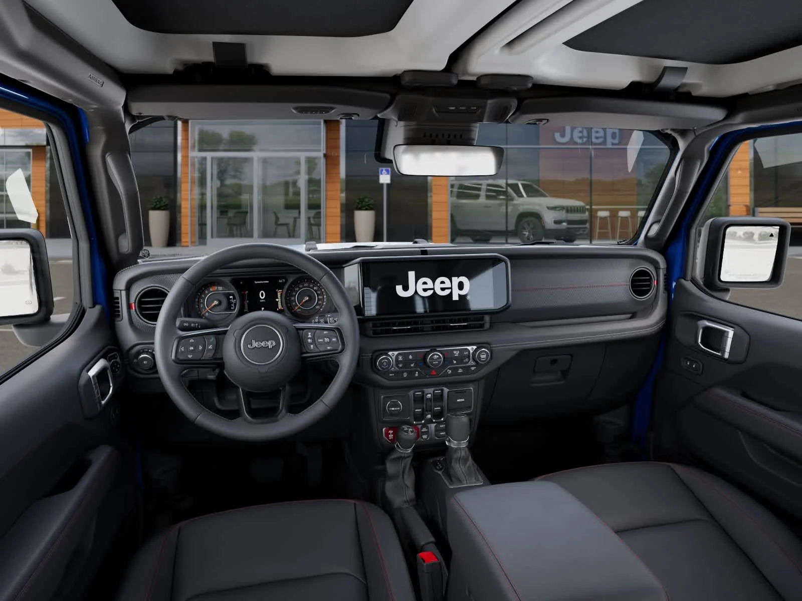 New 2027 Hydro Blue Pearlcoat Jeep Rubicon X image 14