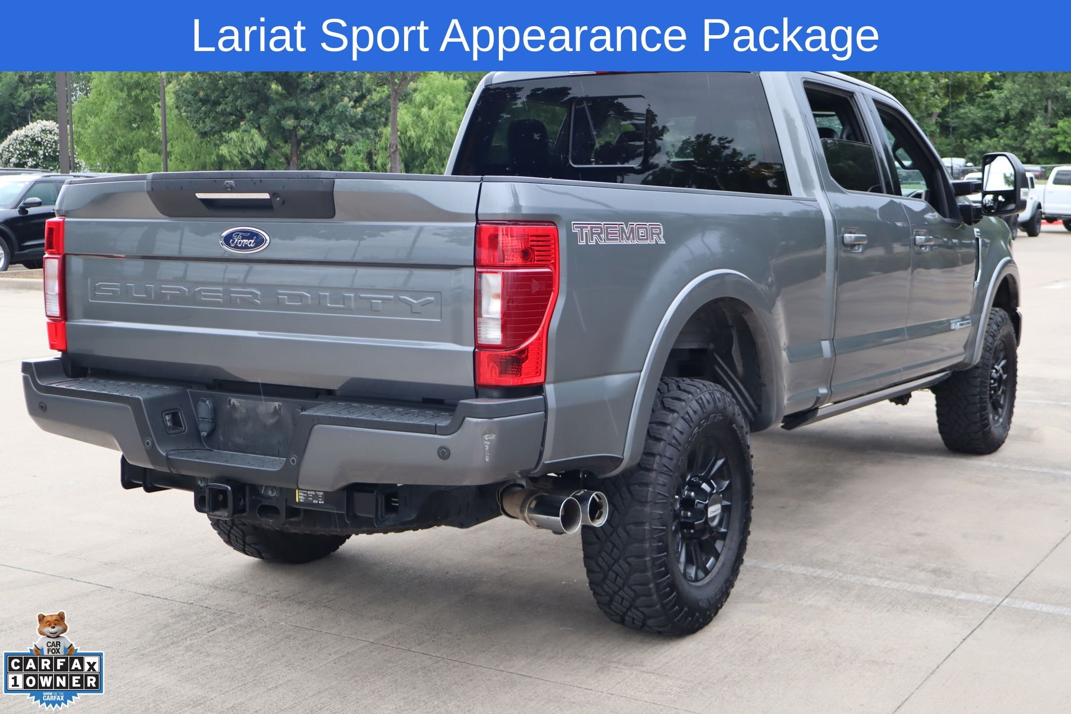Used 2022 Gray Ford Lariat image 3