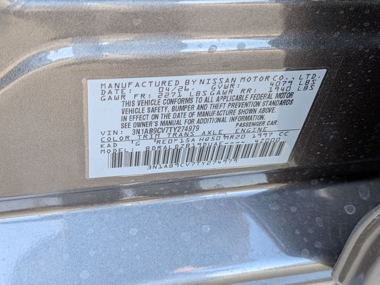New 2026 Gun Metallic Nissan SV image 34