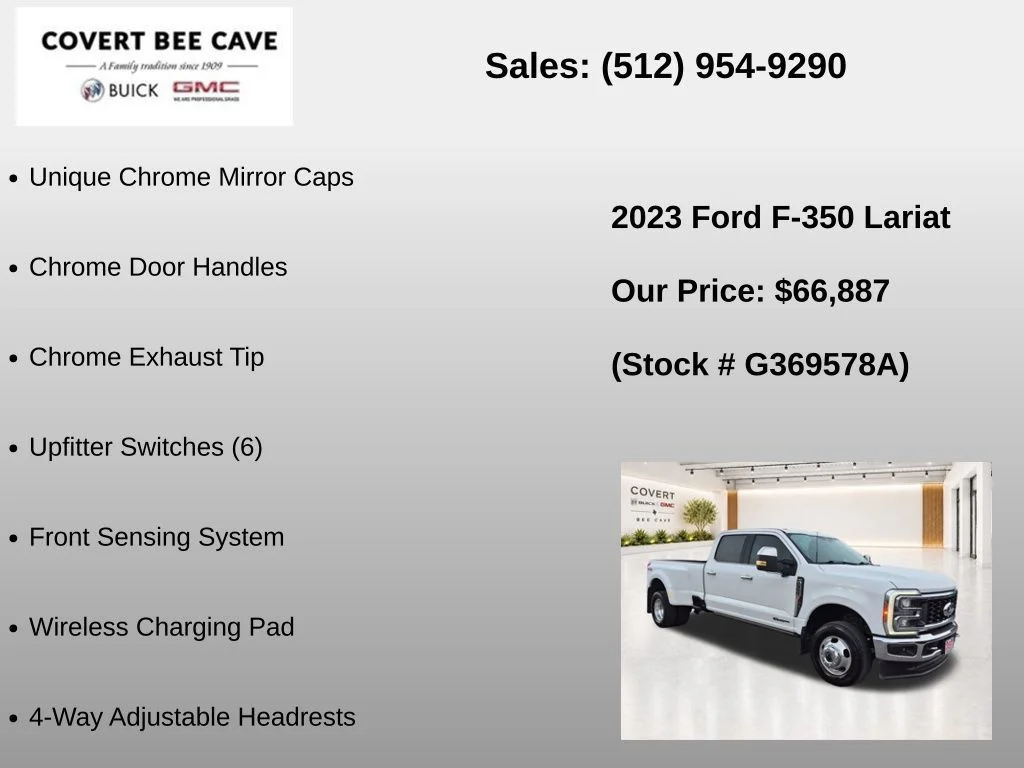 Used 2023 White Ford Lariat image 37
