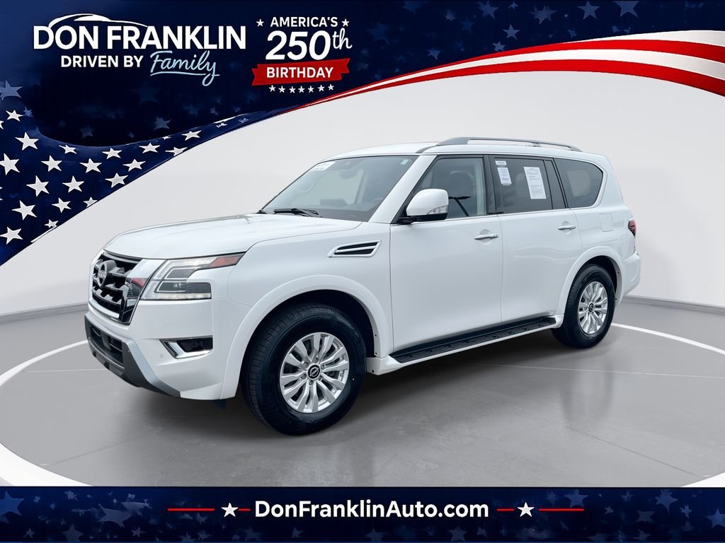 Certified Used 2023 White Nissan SV image 1