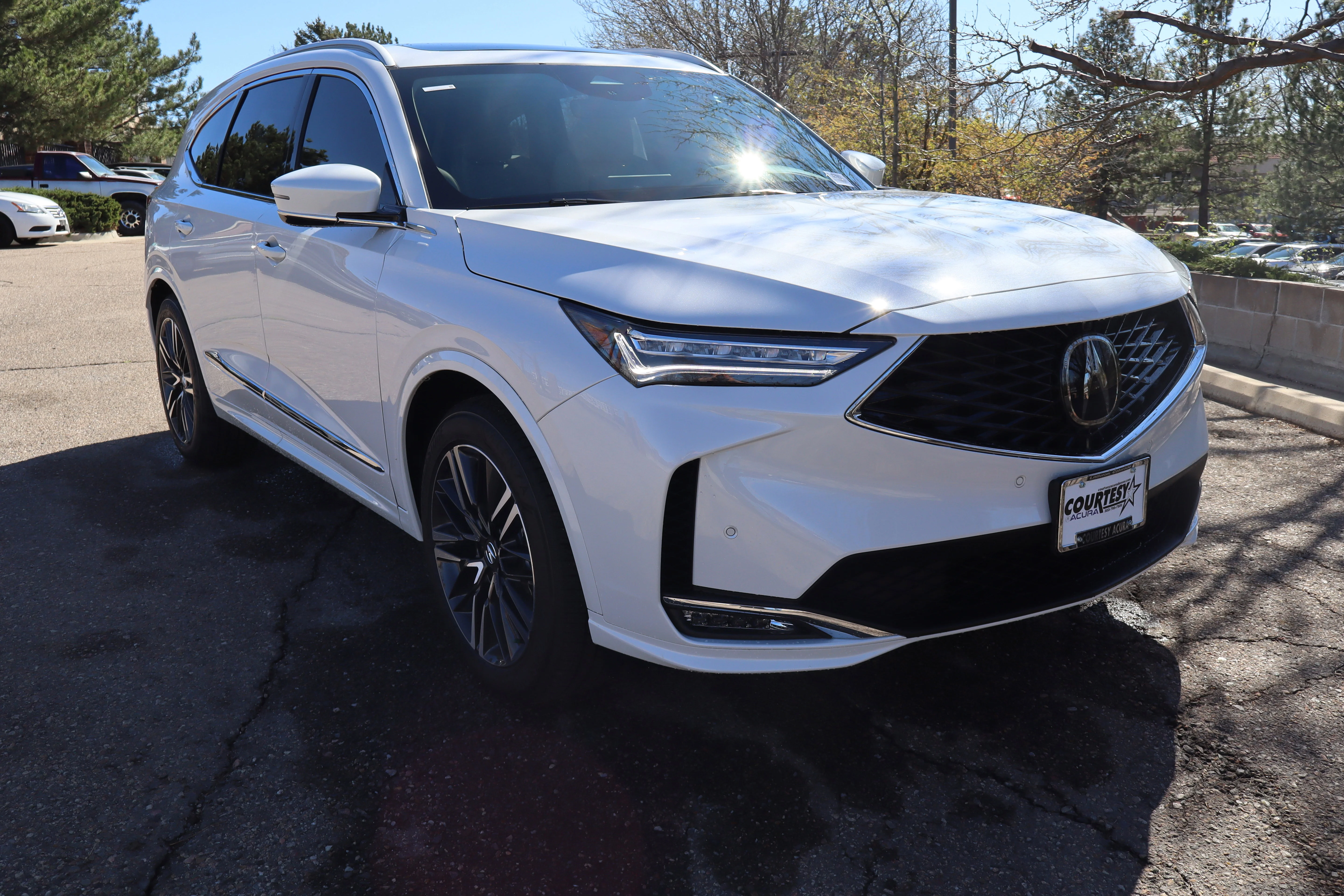 New 2026 Platinum White Pearl Acura w/Advance Package image 8