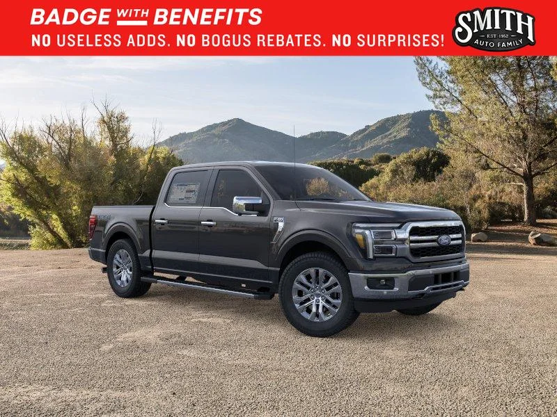 New 2026 Agate Black Metallic Ford Lariat® image 8
