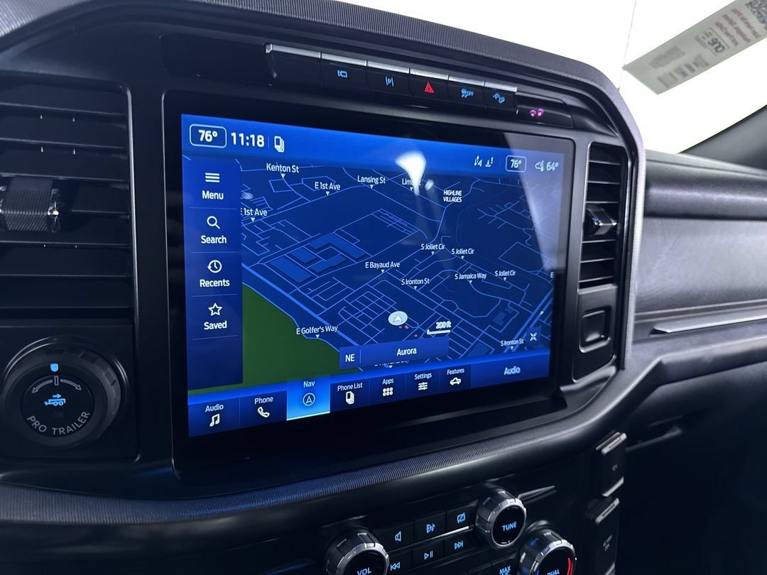 Used 2022 Antimatter Blue Metallic Ford Platinum image 20