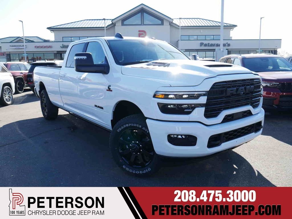 New 2026 Bright White Clear-Coat Exterior Paint RAM LARAMIE image 1