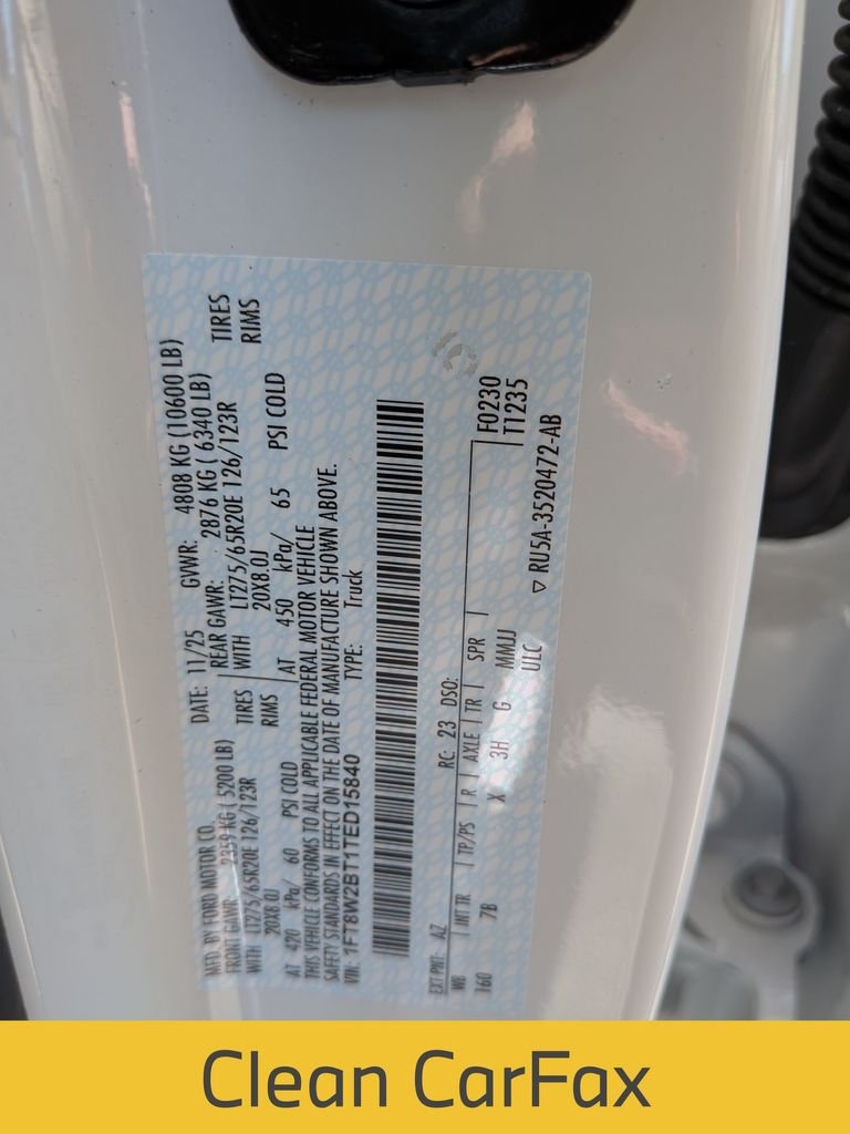 Used 2026 White Metallic Ford Platinum image 8