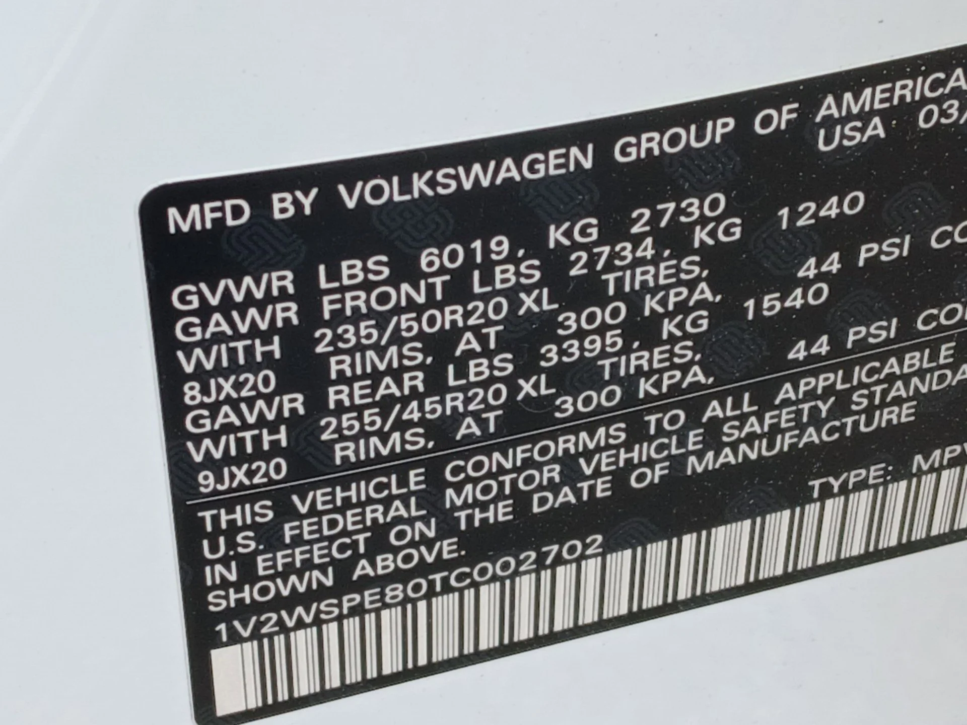 New 2026 Opal White Pearl Volkswagen Pro S image 16
