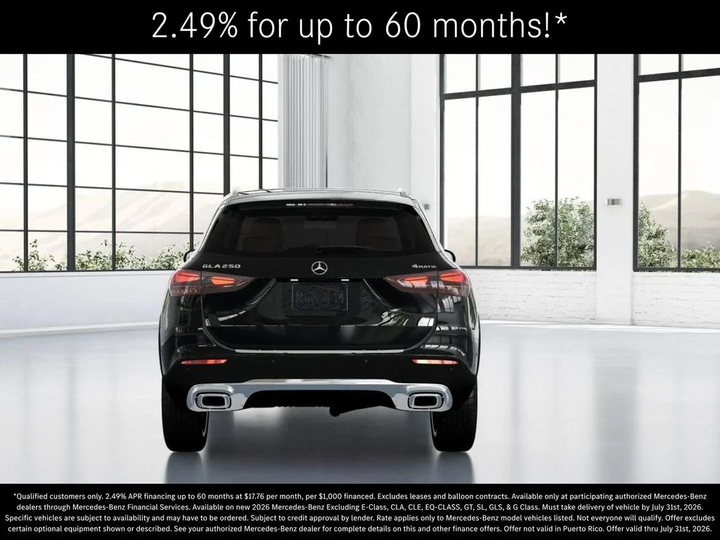 New 2026 Night Black Mercedes-Benz GLA 250 image 25