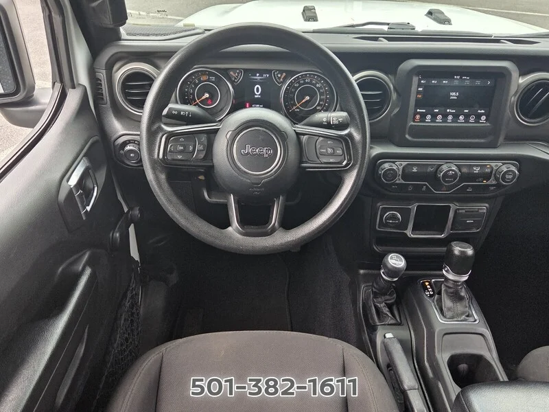 Used 2023 Bright White Clearcoat JEEP SPORT 4 DOOR 4X4 image 13