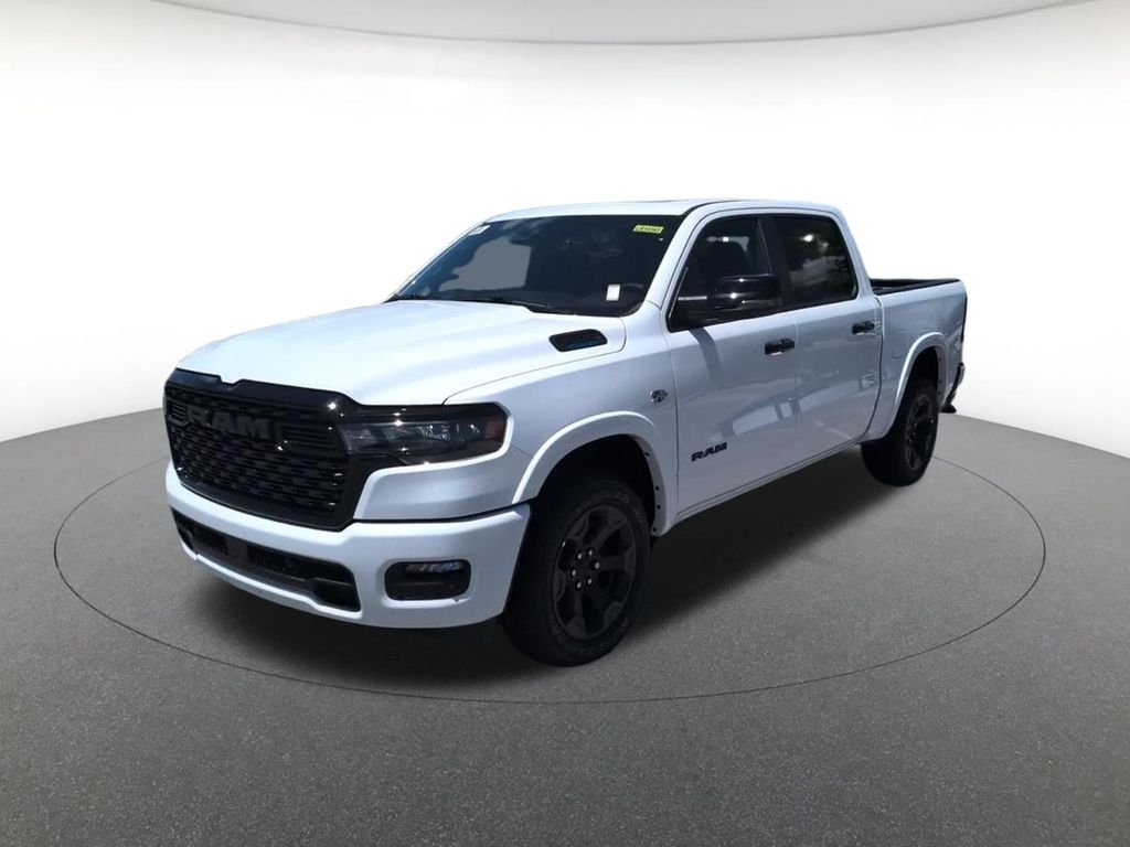 New 2026 Bright White Clear-Coat Exterior Paint RAM Big Horn image 2