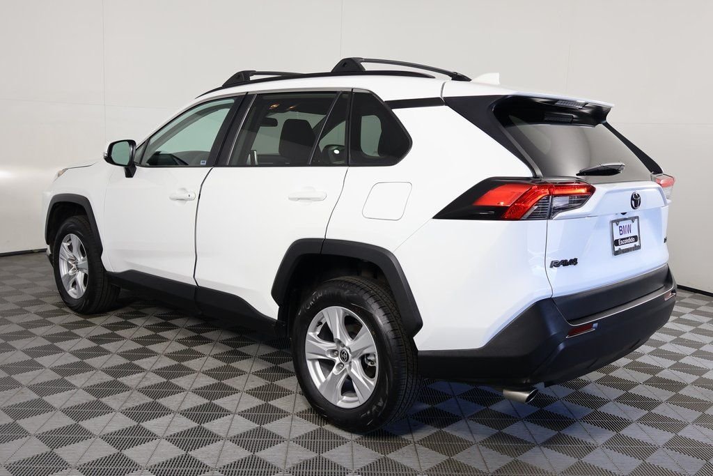 Used 2021 Super White Toyota XLE image 6