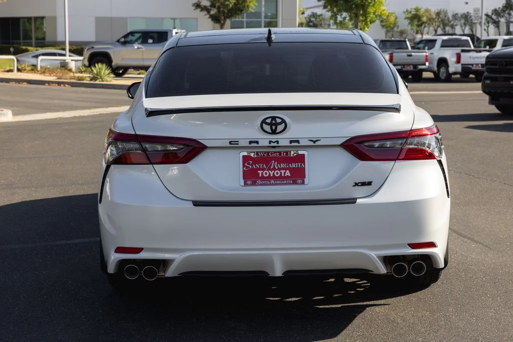 Certified Used 2023 Wind Chill Pearl/Midnight Black Metallic Toyota XSE V6 image 6