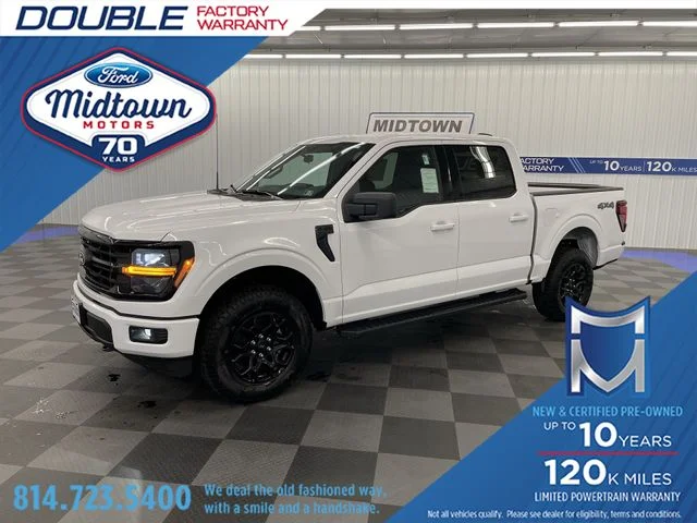 New 2026 White Ford XLT image 1