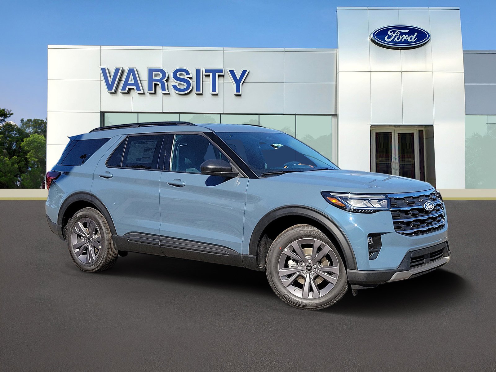 New 2027 Vapor Blue Metallic Ford Active image 2