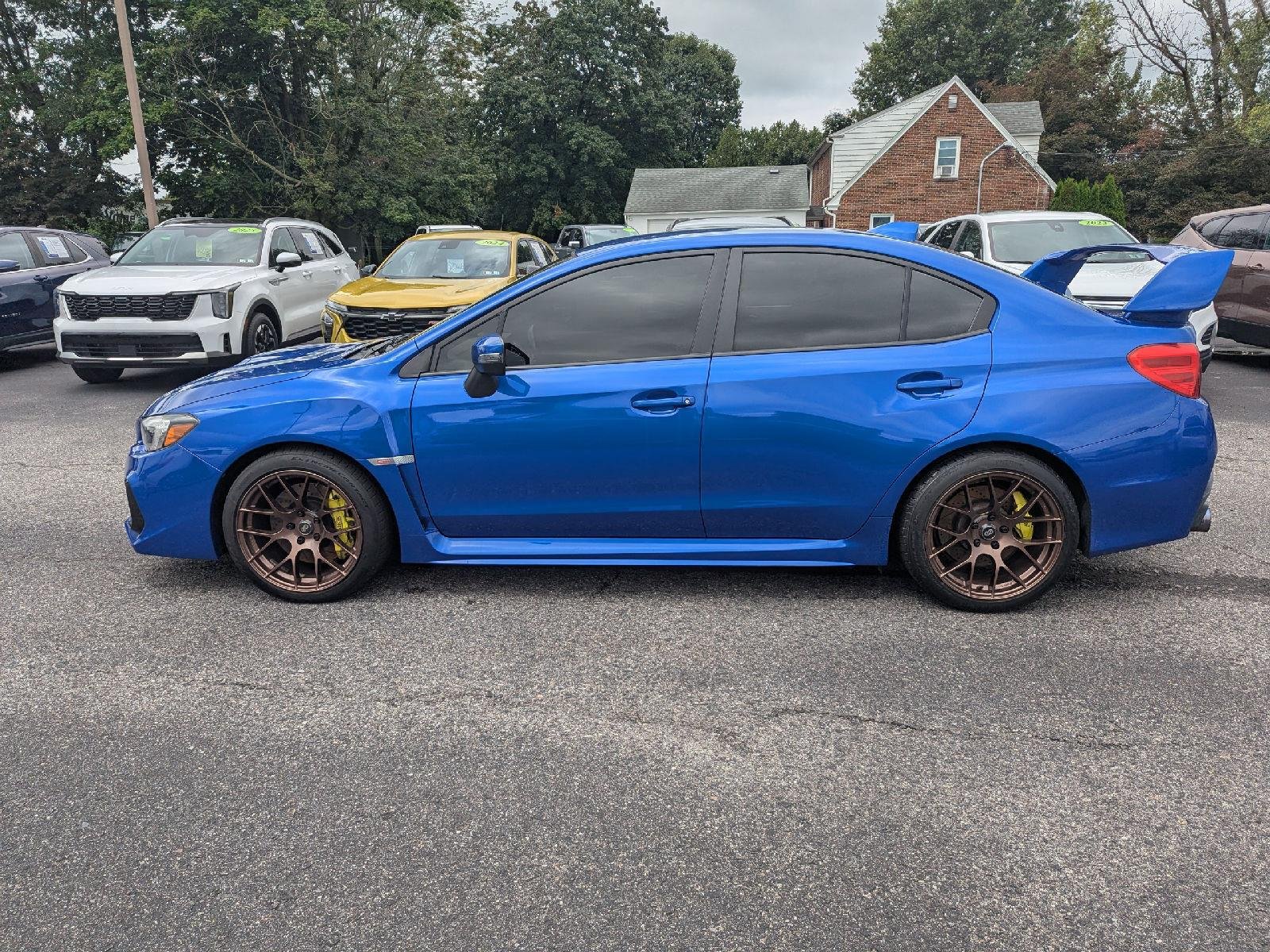 Used 2020 WR Blue Pearl Subaru STI image 12