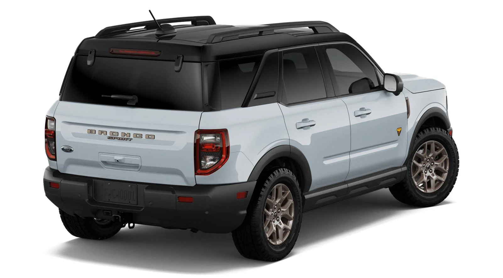 New 2026 Space White Metallic Ford Badlands® image 3