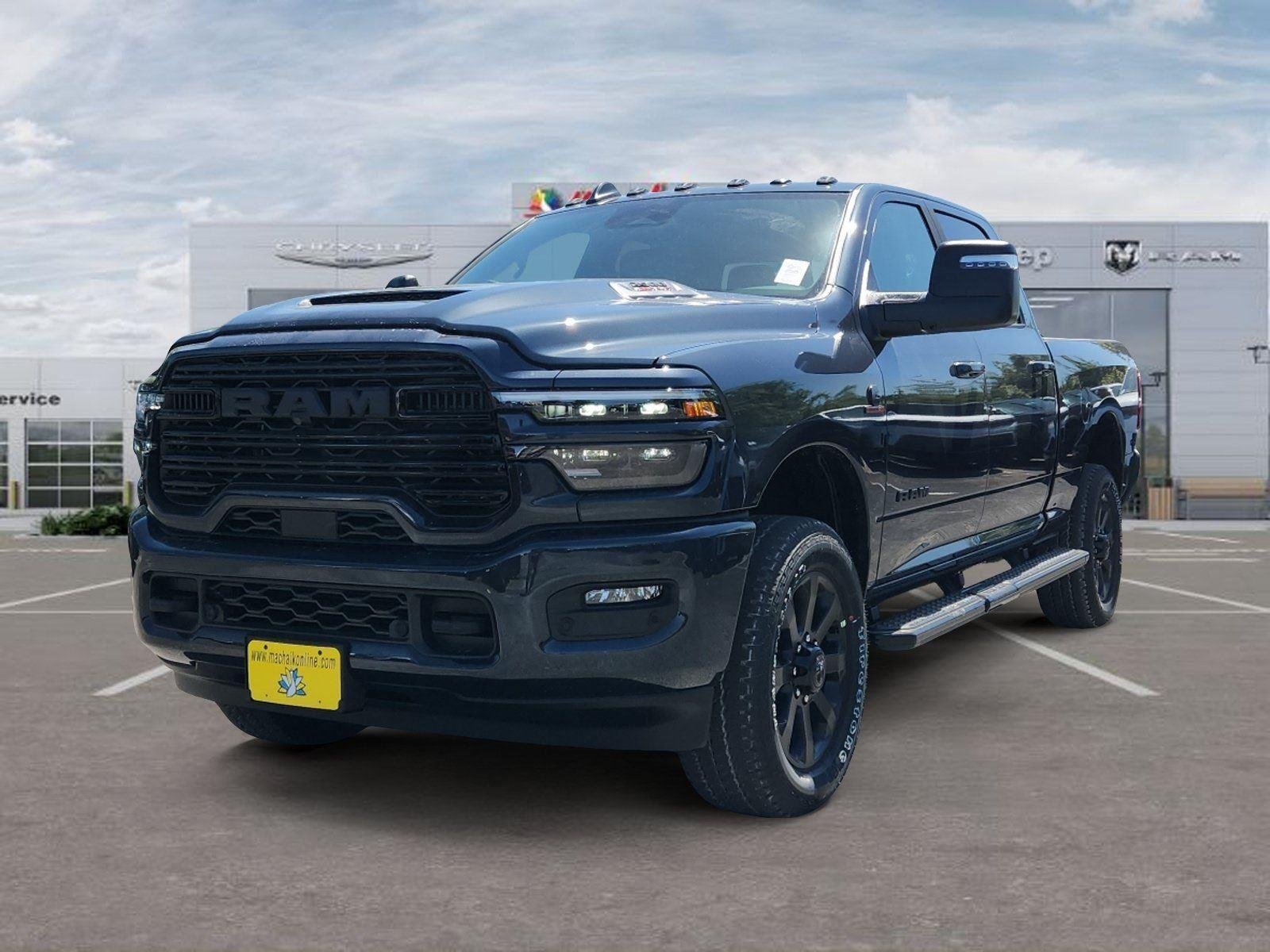 New 2026 Forged Blue Metallic Exterior Paint RAM Laramie image 1