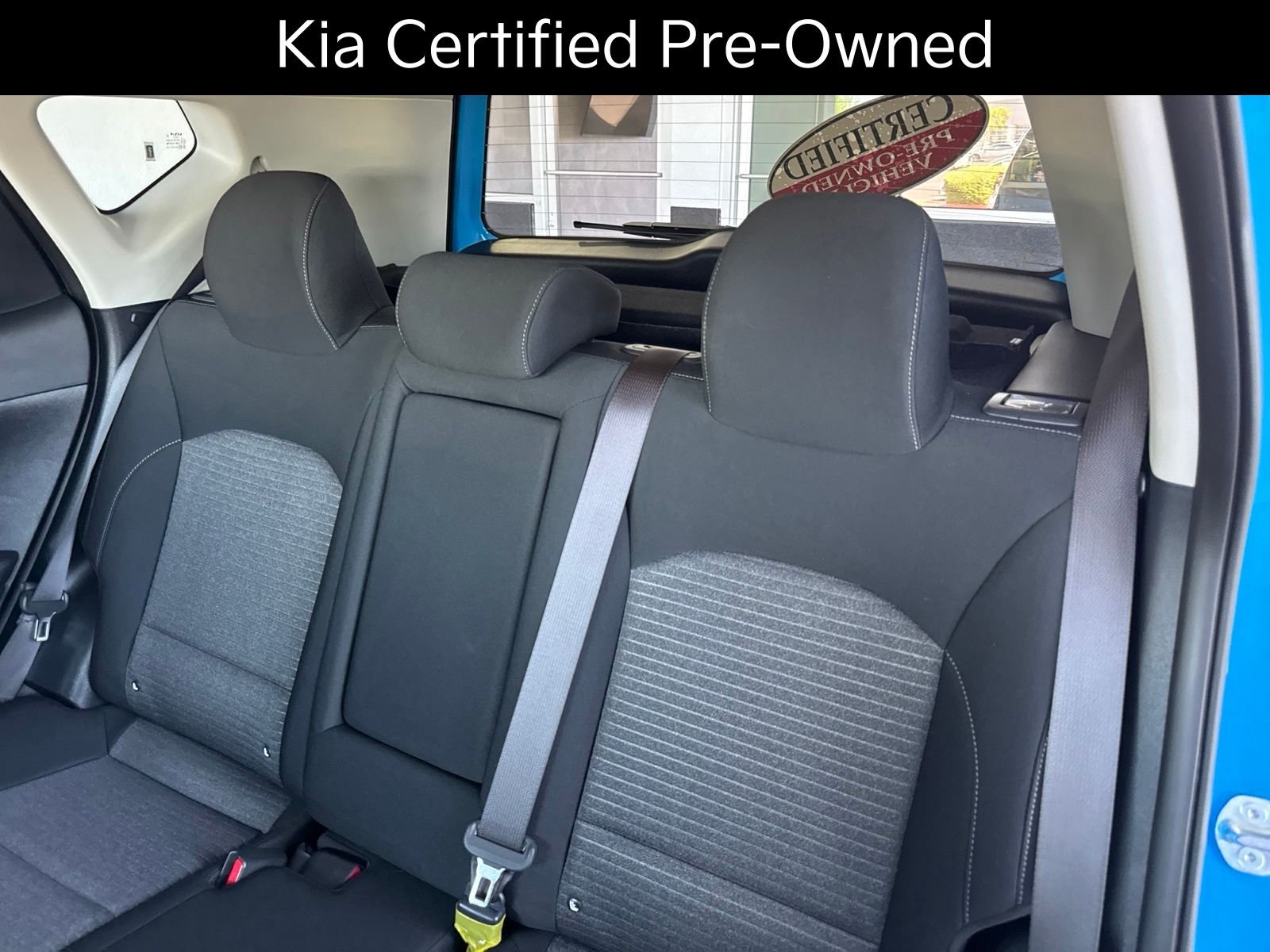 Certified Used 2024 Surf Blue Kia EX image 21