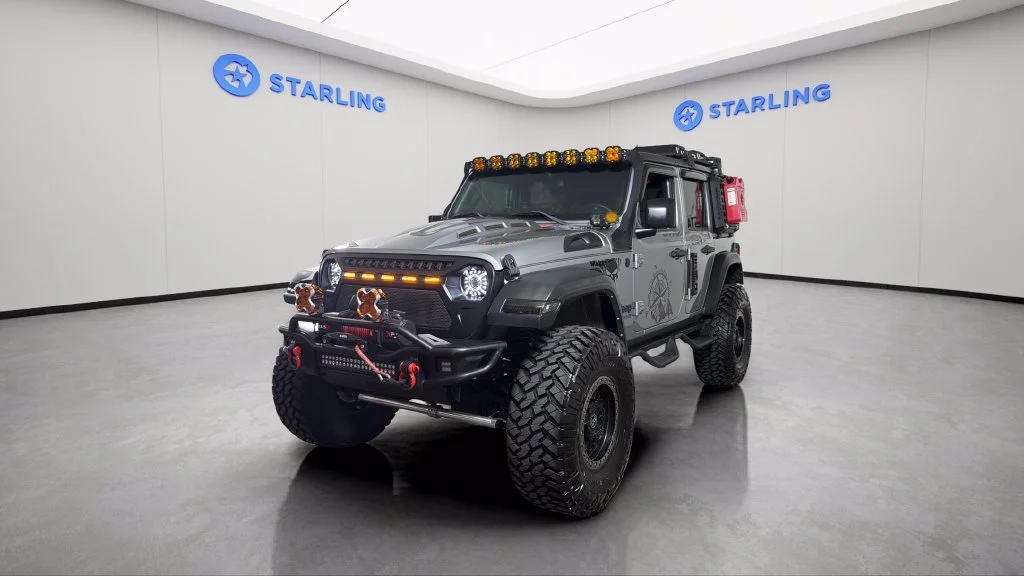 Used 2021 Silver Jeep Unlimited Willys image 17