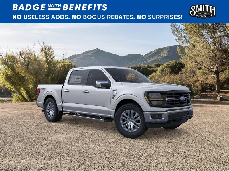 New 2026 Iconic Silver Metallic Ford XLT image 8