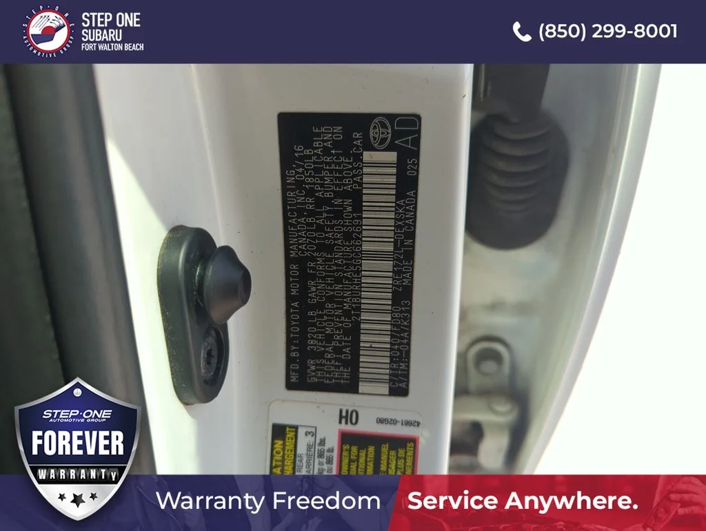 Used 2016 White Toyota S Plus image 12