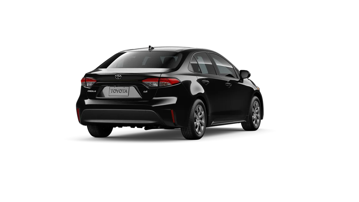 New 2026 Midnight Black Metallic Toyota LE image 9