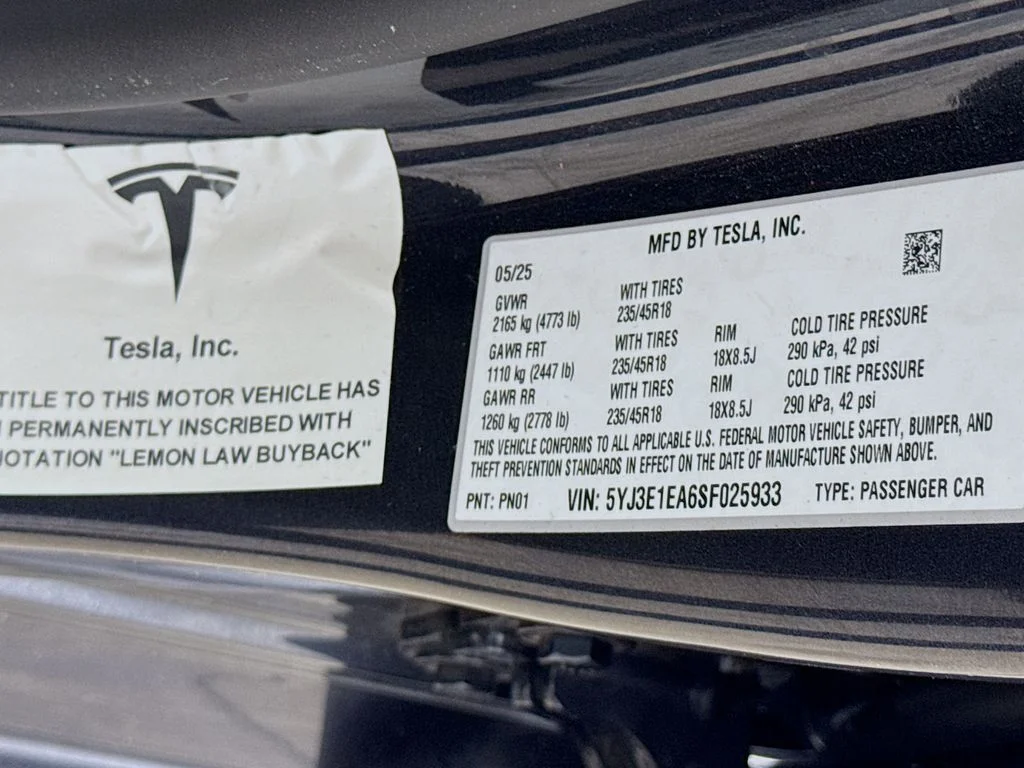 Used 2025 Gray Tesla Long Range image 31