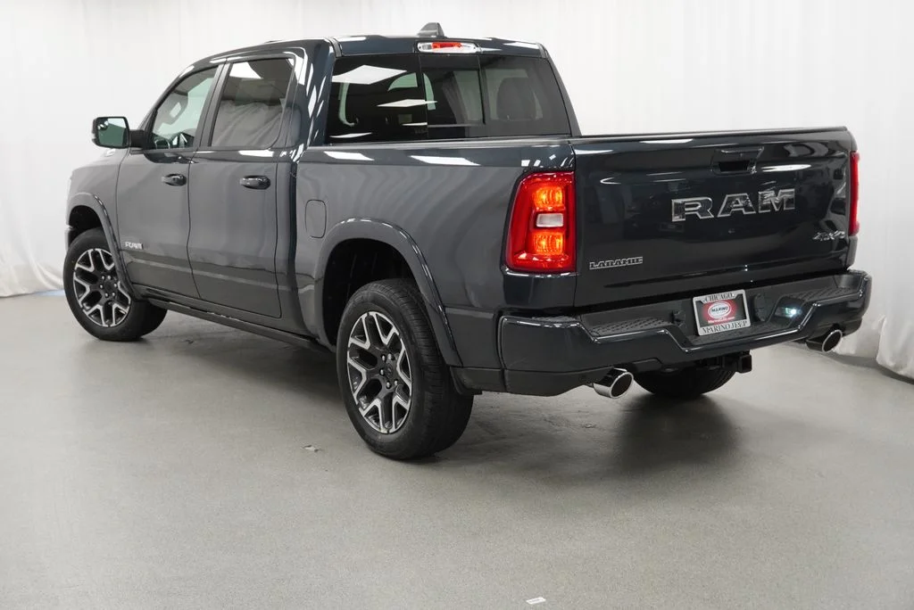New 2027 Forged Blue Metallic Exterior Paint RAM Laramie image 13