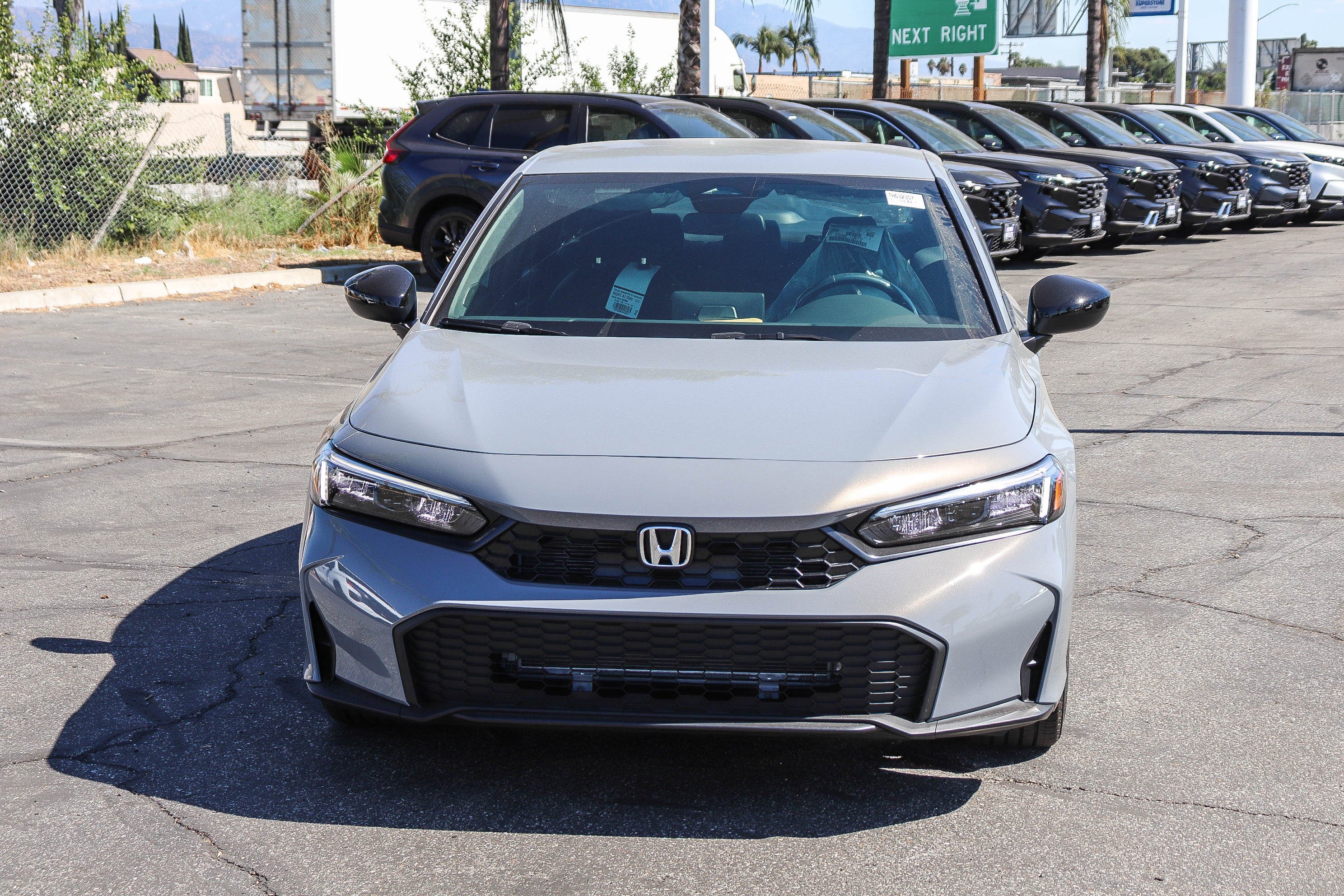 New 2026 Urban Gray Pearl Honda Sport CVT image 2