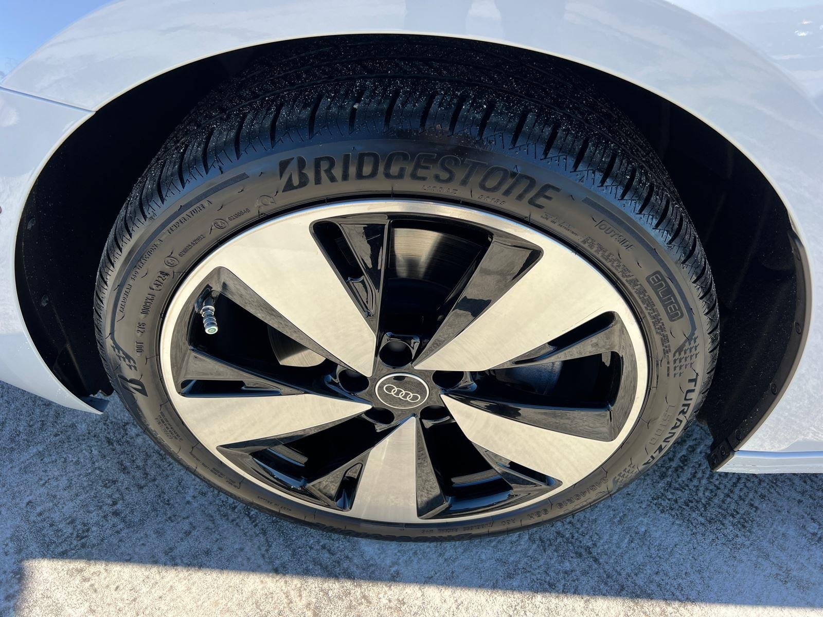 Used 2025 Glacier White Metallic Audi Premium image 11