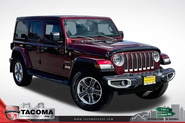 Certified Pre-Owned 2021 Jeep Wrangler Unlimited Sahara 4WD 4D Sport Utility