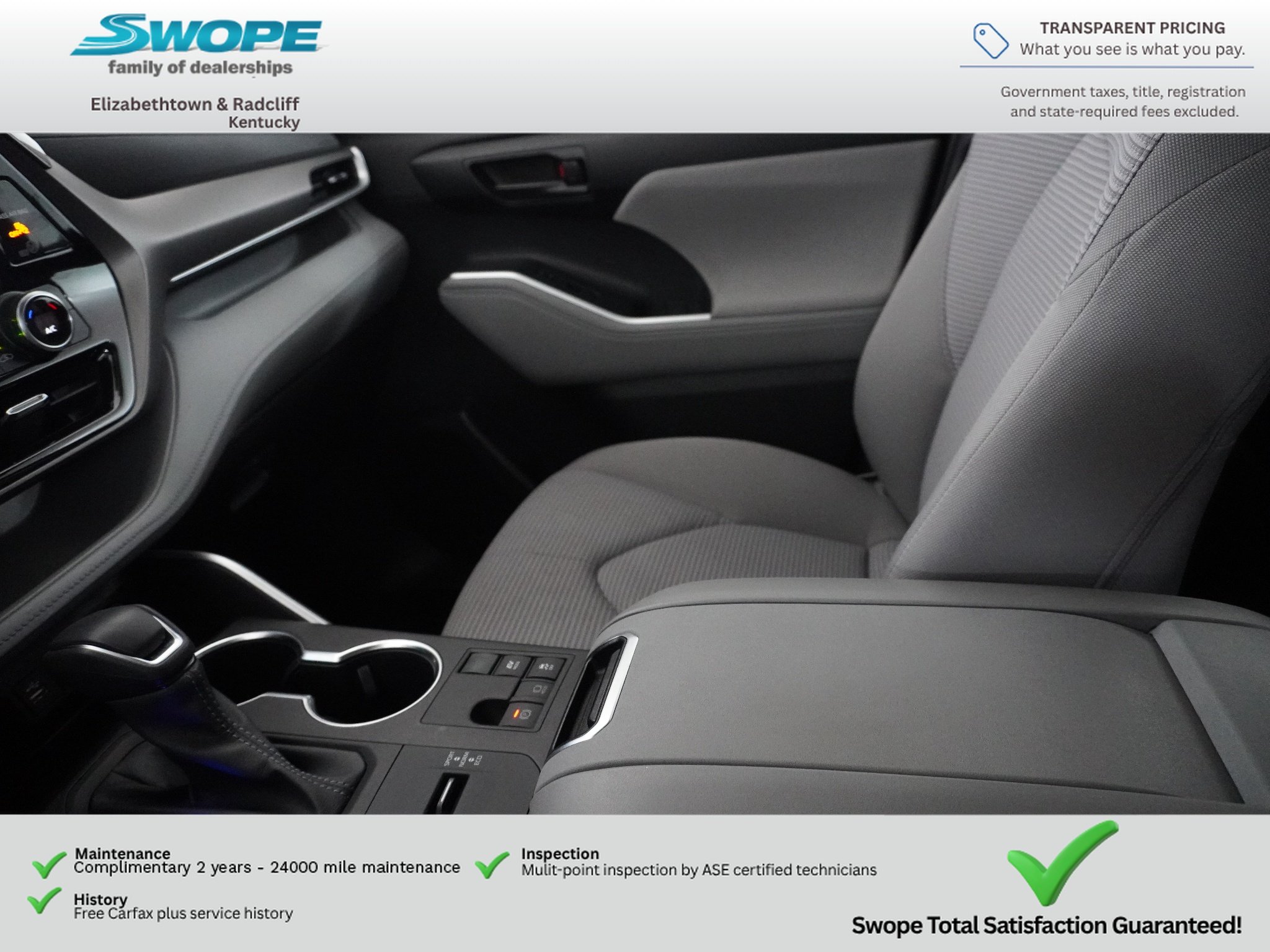 Used 2023 Midnight Black Metallic Toyota Hybrid LE image 27