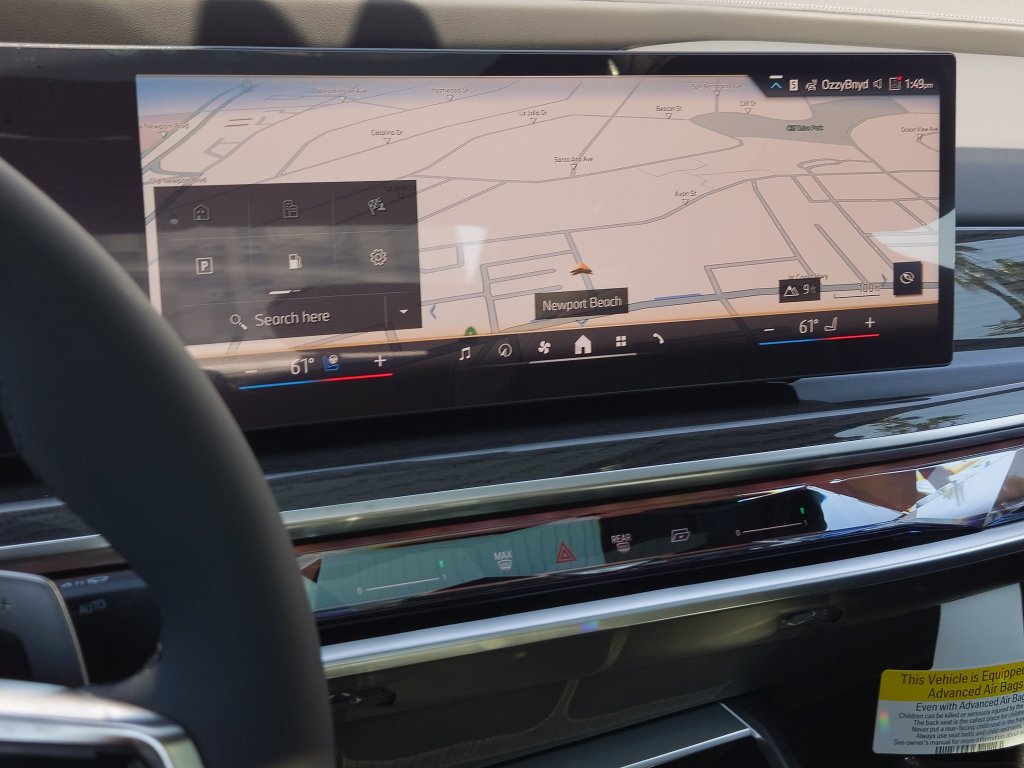 New 2026 Black Sapphire Metallic BMW 750e xDrive image 12