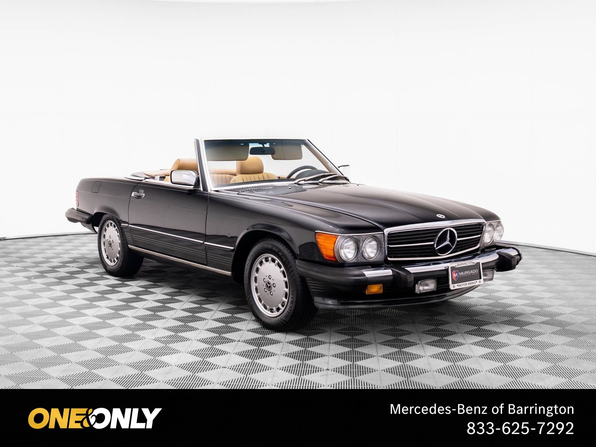 Used 1987 Black Mercedes-Benz 560 SL image 8