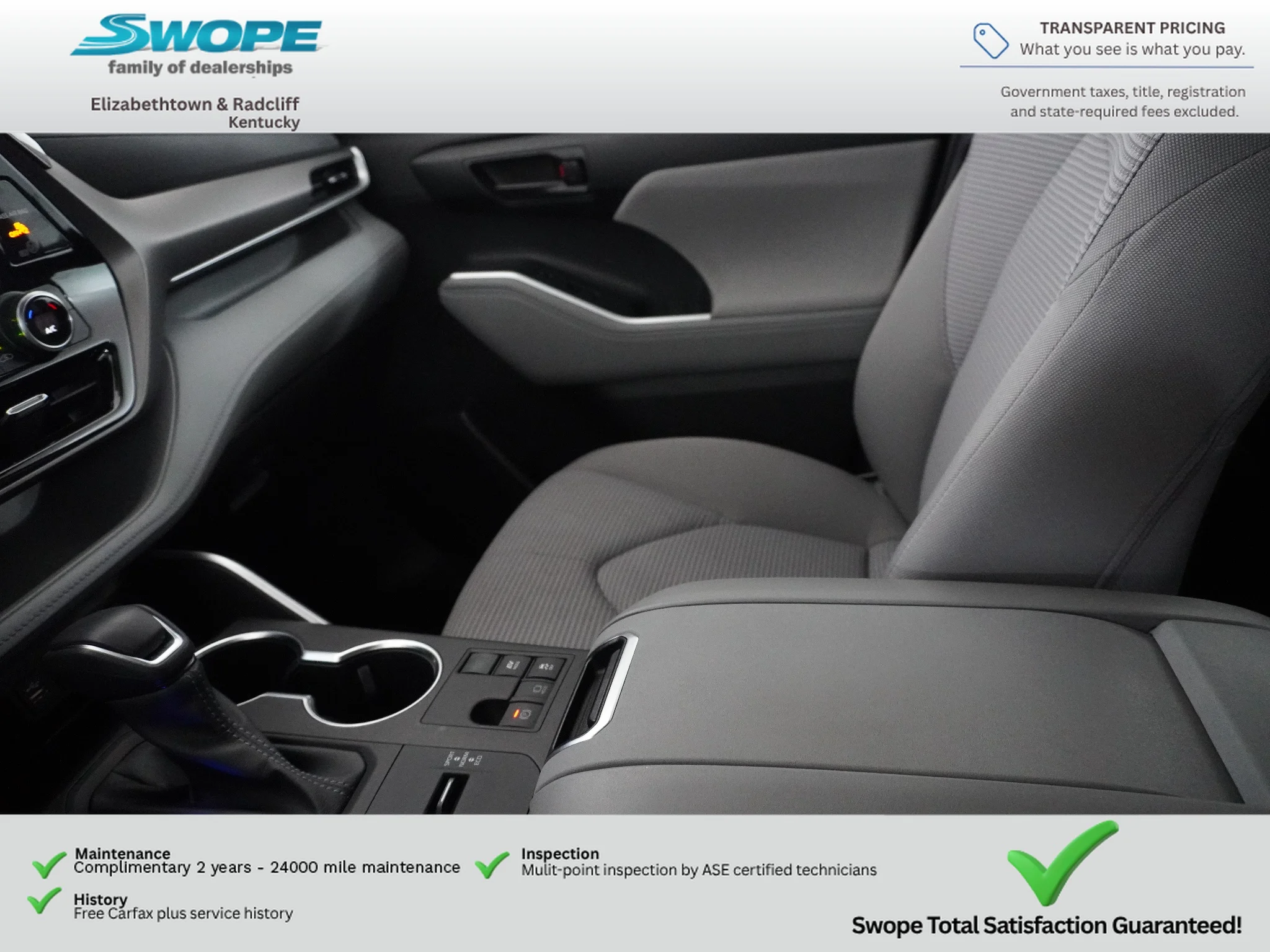 Used 2023 Midnight Black Metallic Toyota Hybrid LE image 27