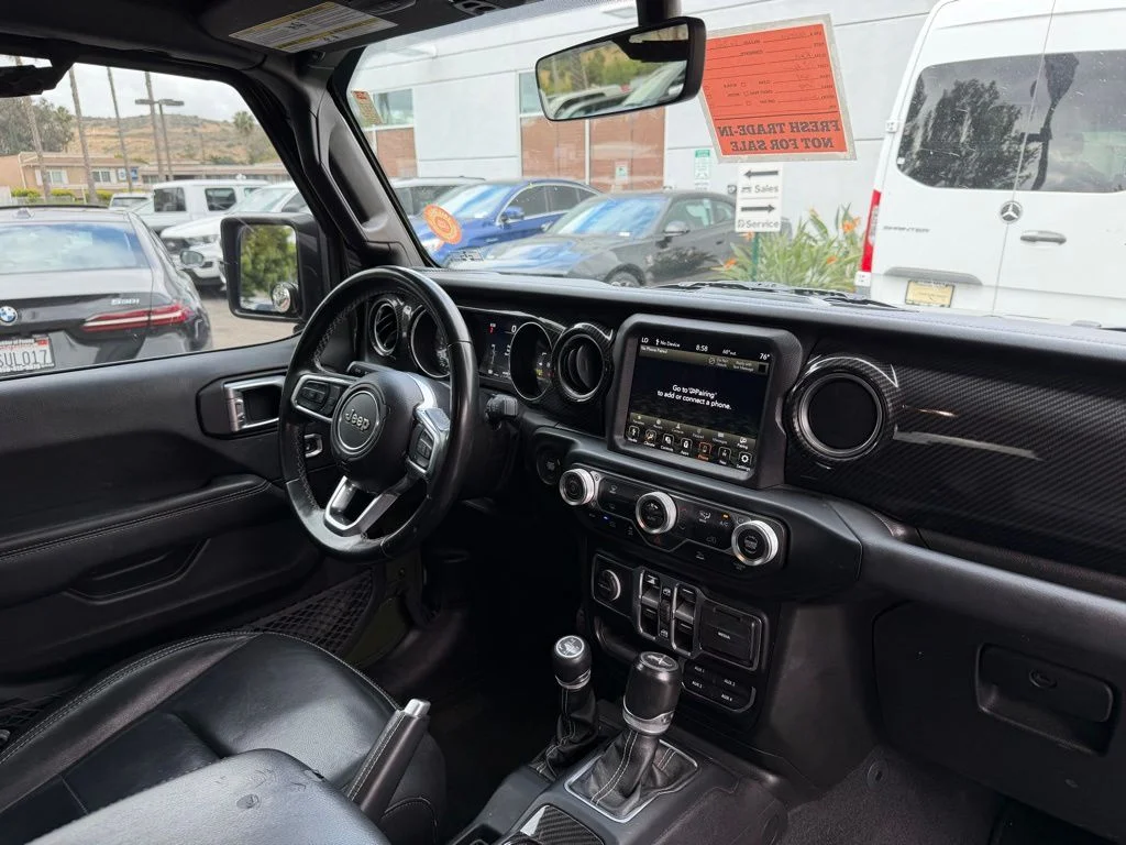 Used 2021 Green Jeep Unlimited Sahara 4xe image 16