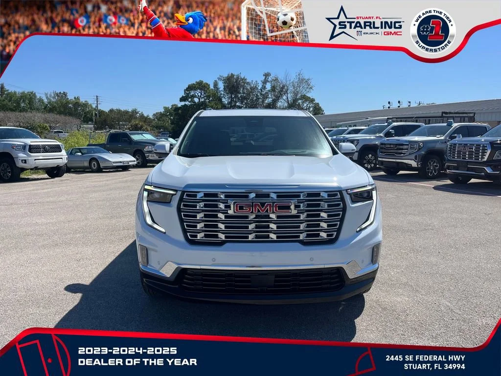 New 2026 Glacier White Tricoat GMC Denali image 3