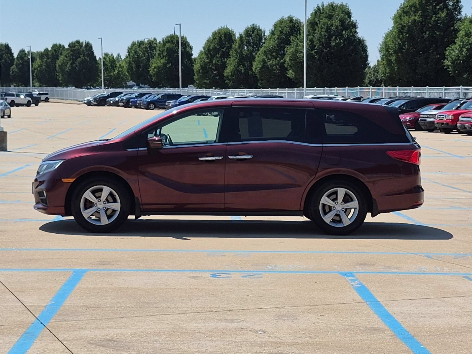 Certified Used 2018 Deep Scarlet Pearl Honda EX-L image 10