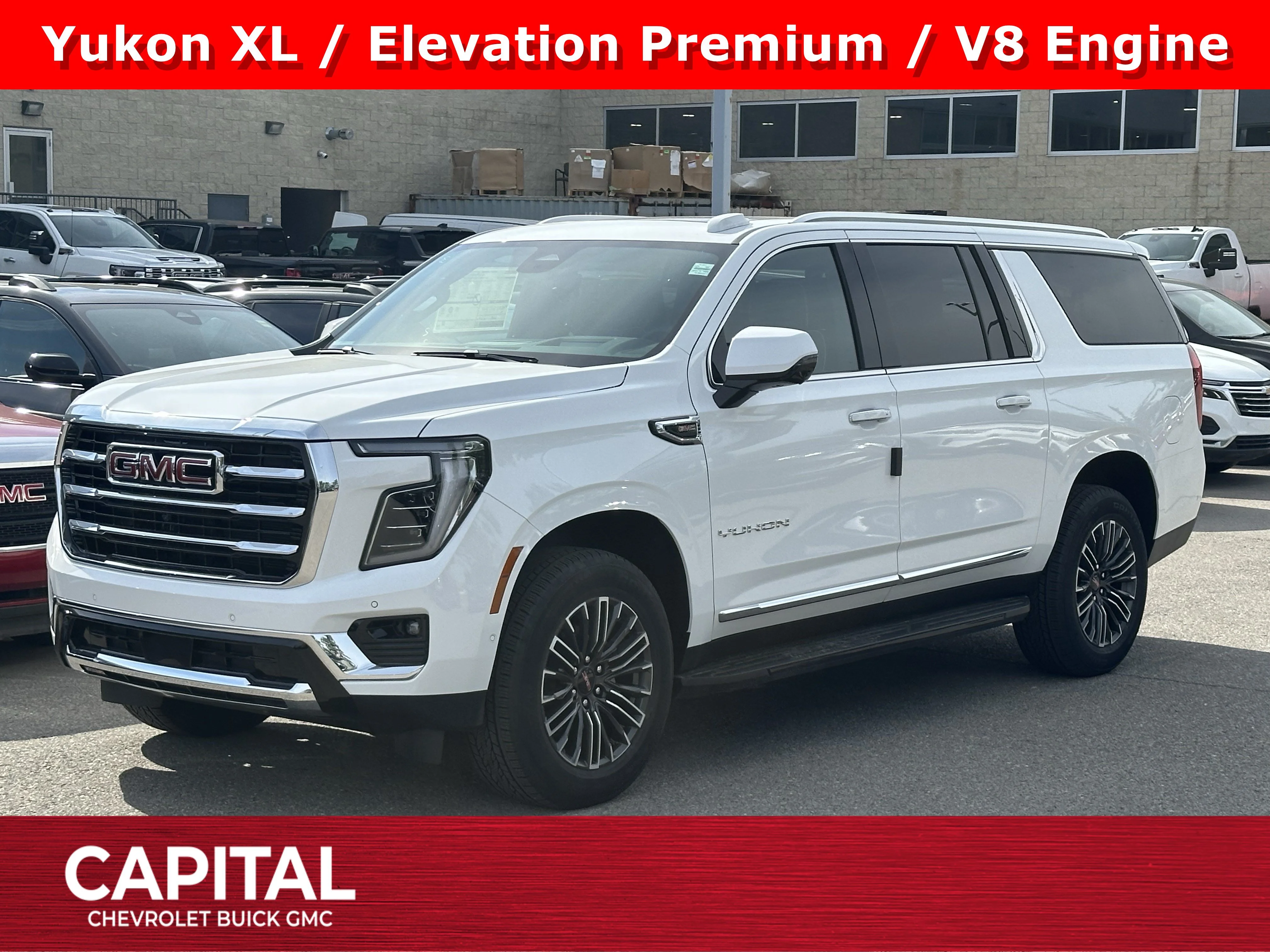 New 2026 Summit White GMC Elevation image 1